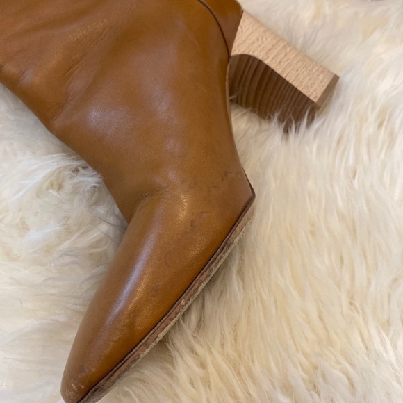 Chloe Knee High Brown Boots - Picture 10 of 10